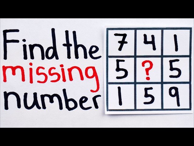 Can You Solve These 5 Missing Number Puzzles?