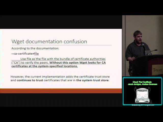 Check That Certificate