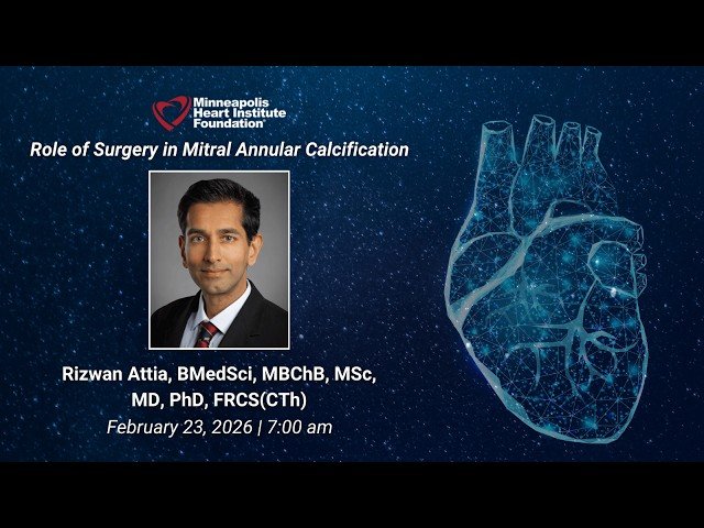 Role of Surgery in Mitral Annular Calcification