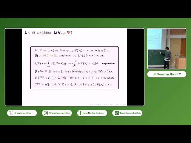 Subexponential Lower Bounds for F-ergodic Markov Processes