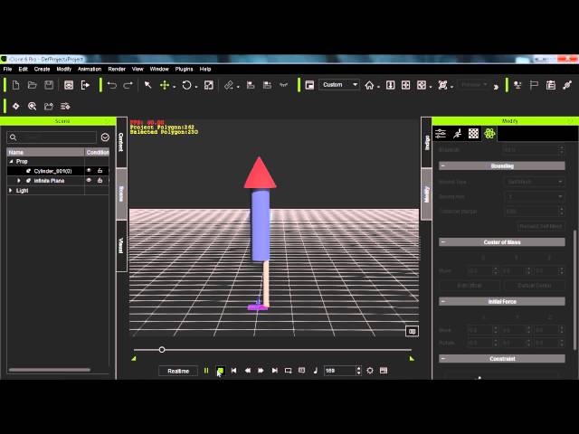 iClone 6 Tutorial - Basics of Rigid Body Physics