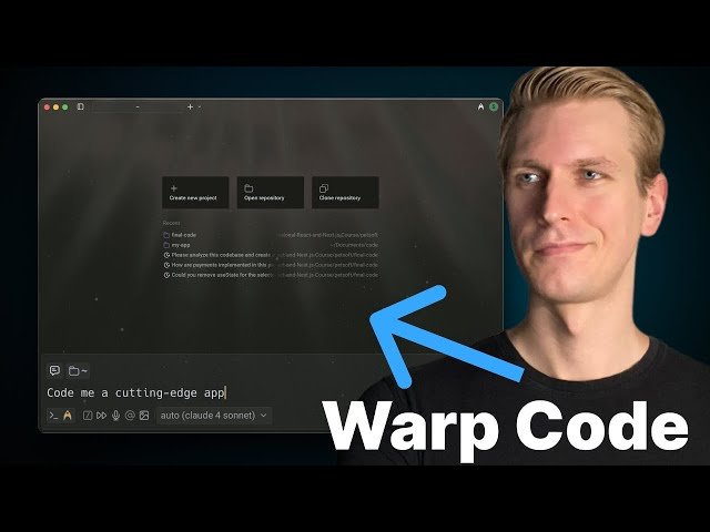 Warp Code Tutorial - AI-Powered Terminal and Development Environment
