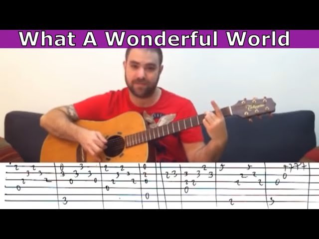 What A Wonderful World - Guitar Lesson