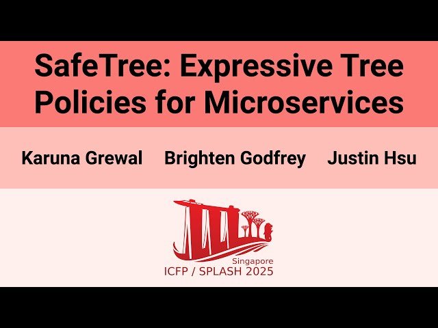 SafeTree - Expressive Tree Policies for Microservices