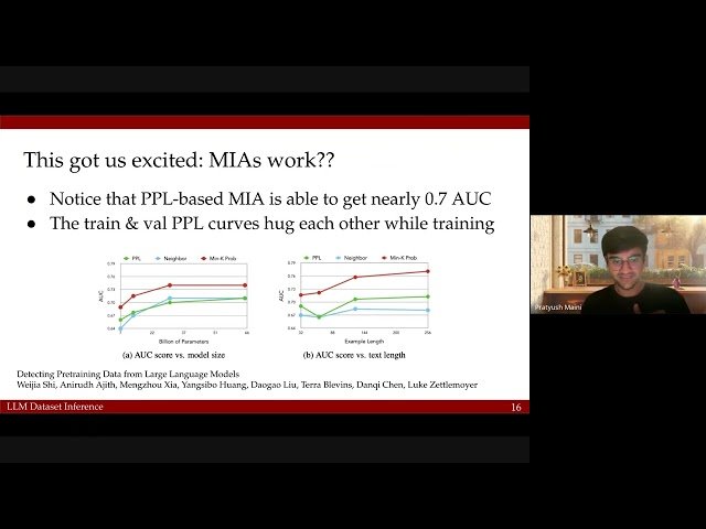 Dataset Inference Methods for Large Language Models - Detecting Training Data Usage