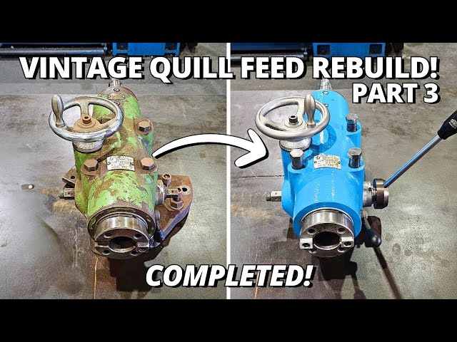 Rebuild Complete and Testing the Vintage Milling and Drilling Attachment - Part 3