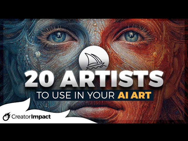 20 Artist Styles to Make Your Midjourney AI Art Pop