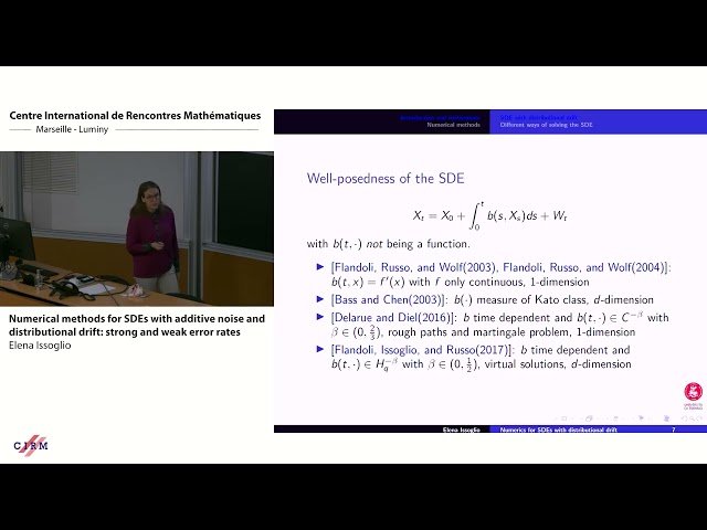 Numerical Methods for SDEs with Additive Noise and Distributional Drift