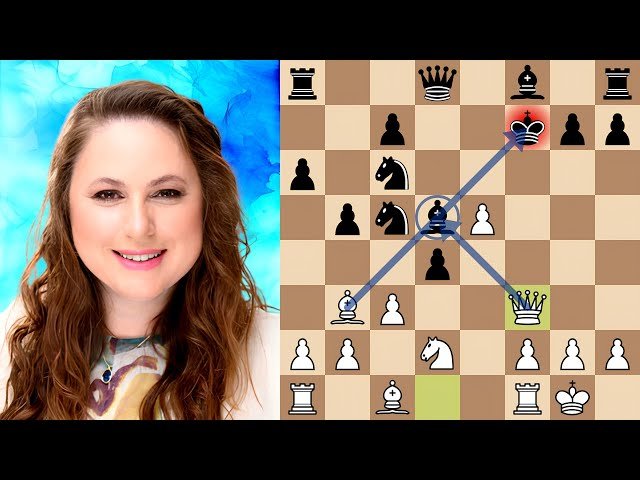 Judit Polgar's Fried Liver Attack Chess Game - 2002 Bled Olympiad