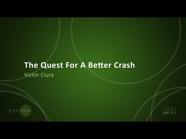 The Quest for a Better Crash