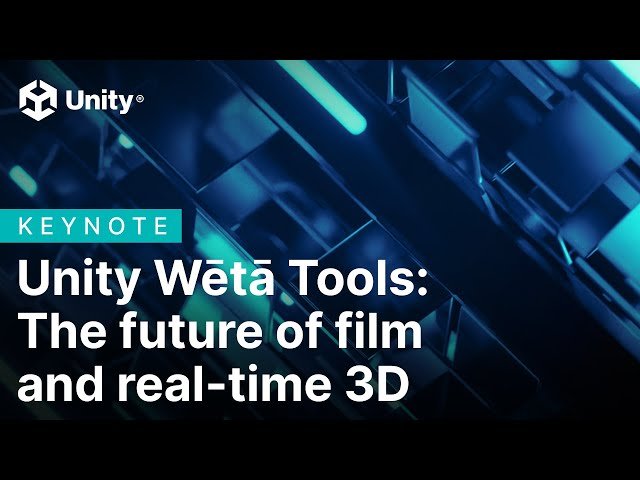 Unity Wētā Tools Roadmap - Vision and Product Showcase