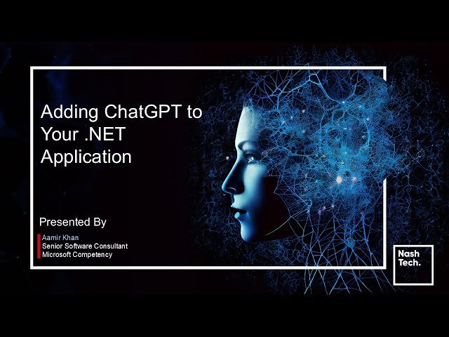 Adding ChatGPT to Your .NET Application