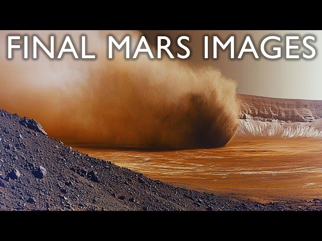 The Final Images We Will Ever Receive from NASA's Spirit Rover on Mars