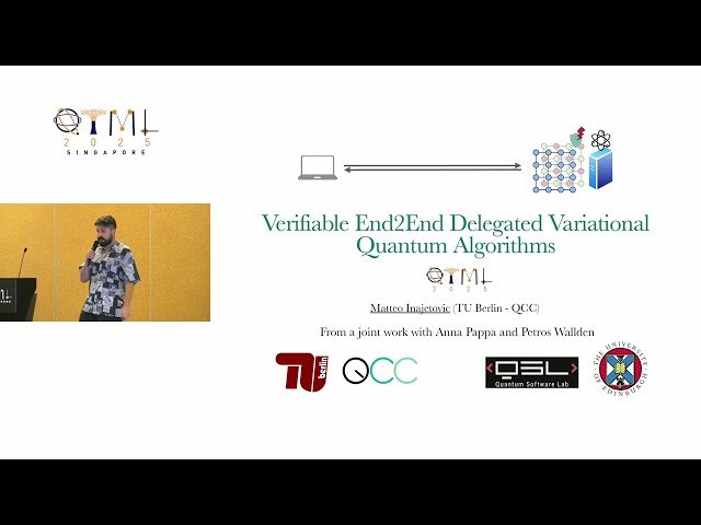 Verifiable End-to-End Delegated Variational Quantum Algorithms