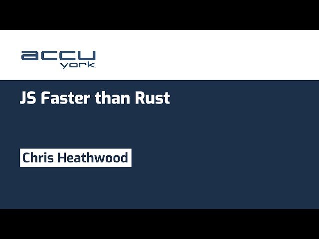 JavaScript is Faster than Rust? - Performance Optimization Techniques and Algorithm Comparison