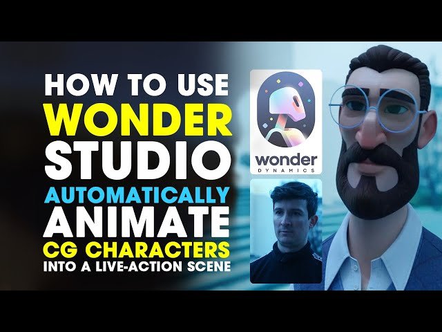 How to Use Wonder Studio AI - First Impressions and Tutorial