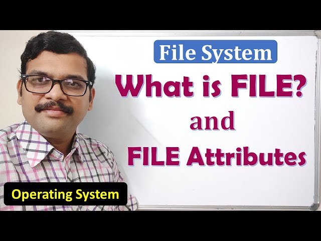 Free Video: File and File Attributes in Operating Systems - Easy ...