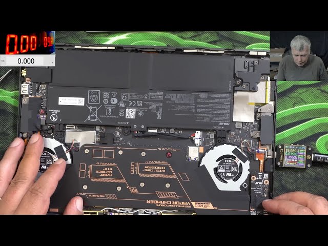 ASUS ROG Flow Z13 Gaming Tablet Repair - Zero Cycle Battery and Bad PD Controller Issues