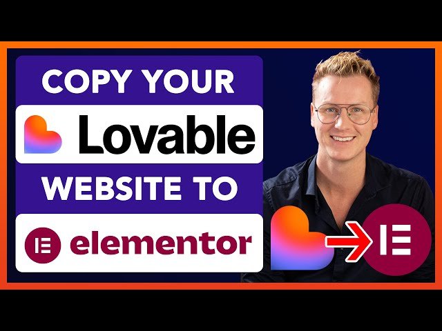 Copy Your Lovable Website to WordPress and Elementor