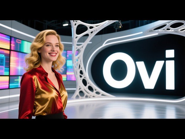 Ovi - The Open Source Veo-3 Alternative for Video Generation in ComfyUI