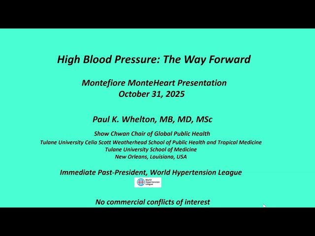 High Blood Pressure Control - The Way Forward
