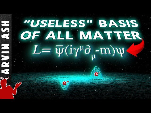 How the Basis of All Matter Comes from the Dirac Equation - Understanding Quantum Electrodynamics