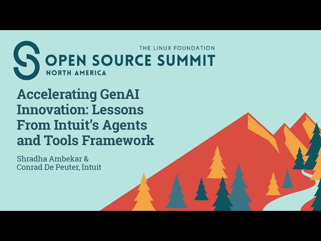 Accelerating GenAI Innovation - Lessons From Intuit's Agents and Tools Framework