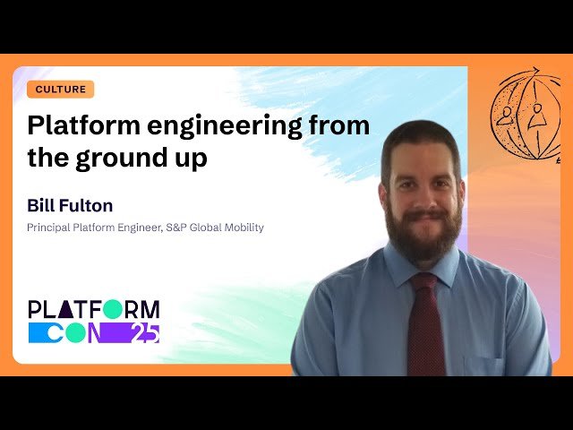 Platform Engineering from the Ground Up