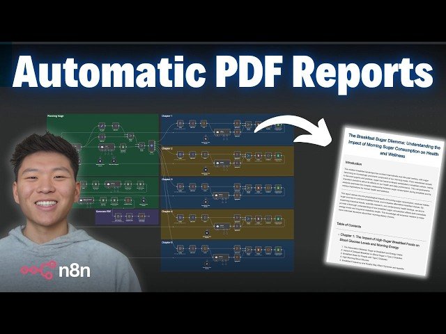 Research ANYTHING and Get a PDF Report - Free n8n Template