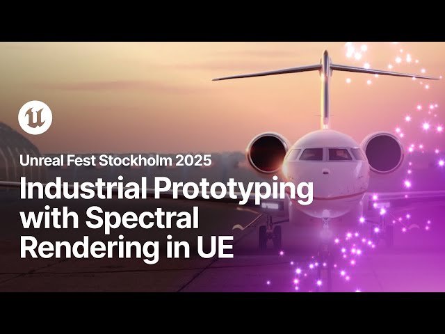 Industrial Prototyping with Spectral Rendering in Unreal Engine
