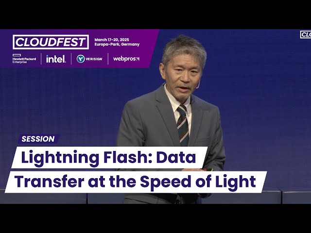 Data Transfer at the Speed of Light - KIOXIA Optical SSD Technology
