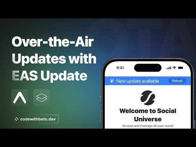 Sending Over-the-Air Updates with EAS Update - Step-by-Step Guide
