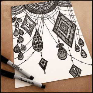 Step-By-Step Everything -- Zentangle©-inspired Drawing (Live Online)