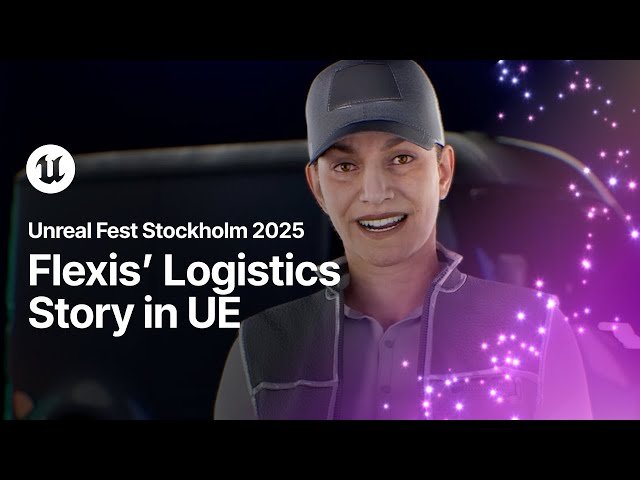 Humans, Hardware, Services, and Realism - Flexis' Logistics Story in Unreal Engine