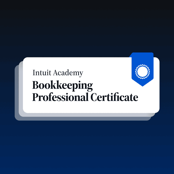 Intuit Academy Bookkeeping