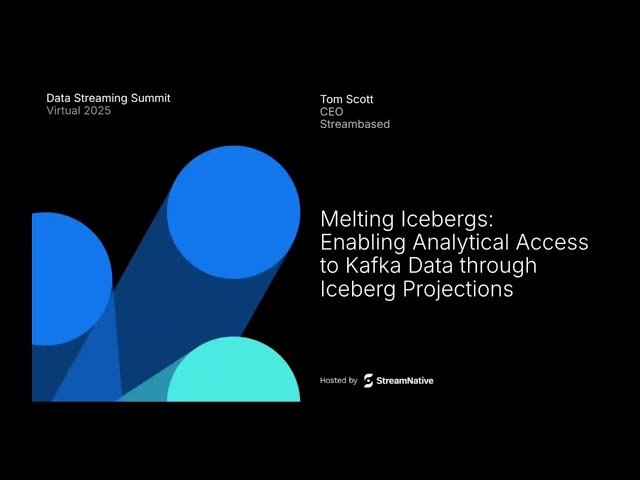 Melting Icebergs - Enabling Analytical Access to Kafka Data through Iceberg Projections