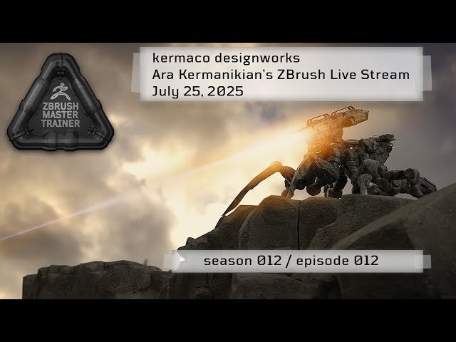 Hard Surface and Character Design with ZBrush