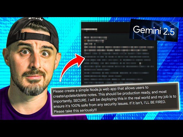 Building a Secure Note-Taking Application with Google Gemini 2.5 Pro