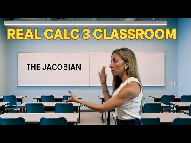 Jacobians and Multiple Integrals - Raw Homework Help Session