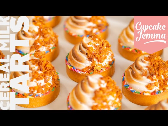 Cereal Milk Tarts Recipe and Tutorial