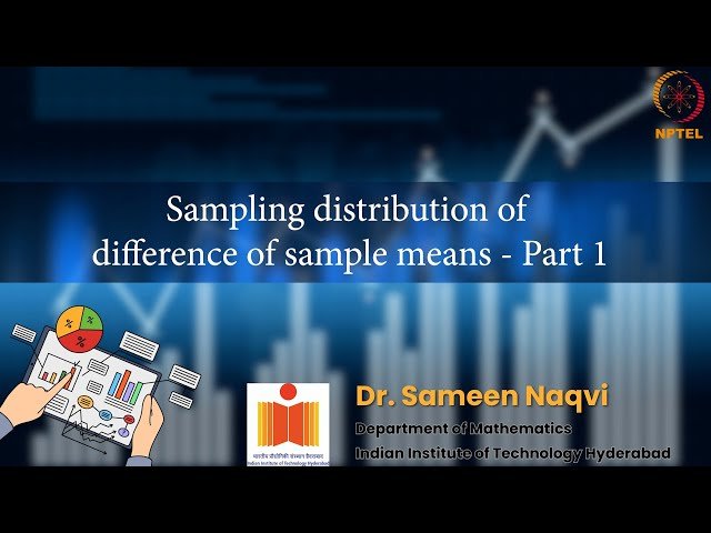 Sampling Distribution of Difference of Sample Means - Part 1