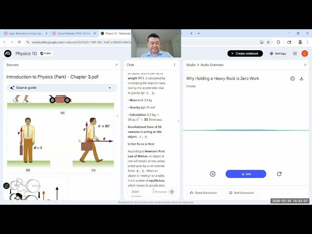 Physics 10 - AI Resources Demo - Work, Energy, Momentum, and Impulse - Week 5