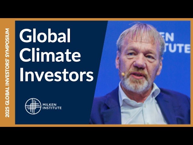 Opportunities in Sustainability - Voice of Global Investors