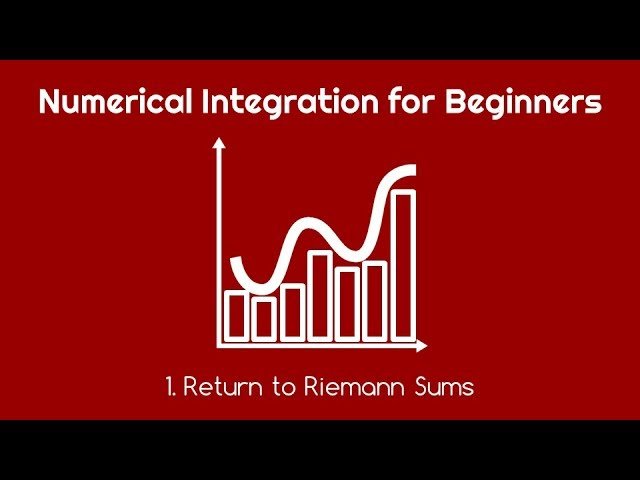 Numerical Integration for Beginners
