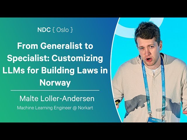 From Generalist to Specialist - Customizing LLMs for Building Laws in Norway