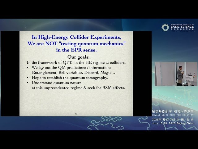 Quantum Tomography at High Energy Colliders