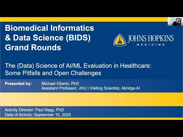 The Data Science of AI/ML Evaluation in Healthcare
