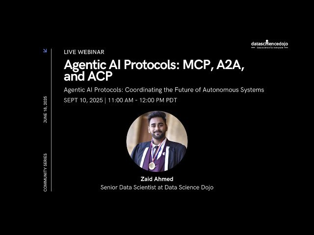 Agentic AI Protocols - MCP, A2A, and ACP