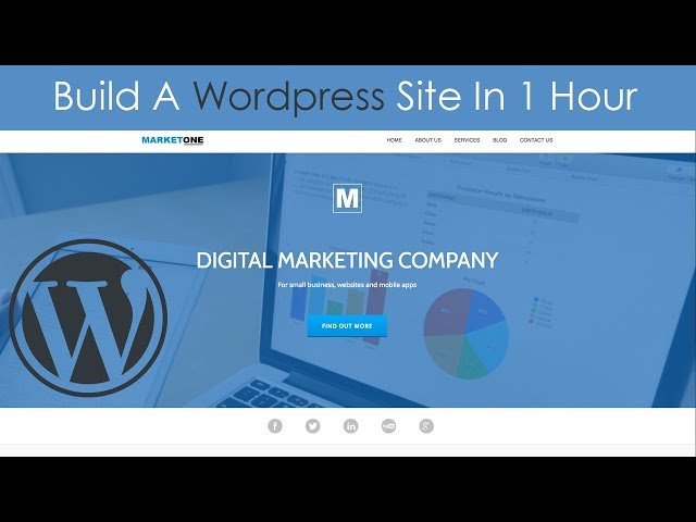 Build a Wordpress Website in 1 Hour