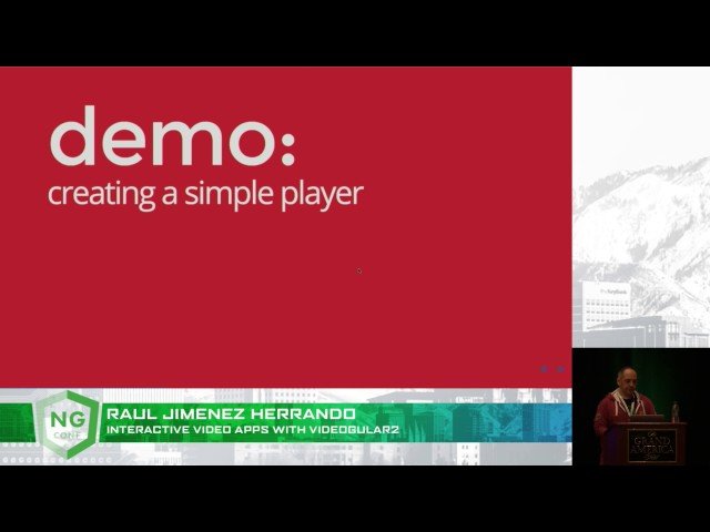 Interactive Video Apps with Videogular2